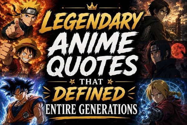 Legendary Anime Quotes