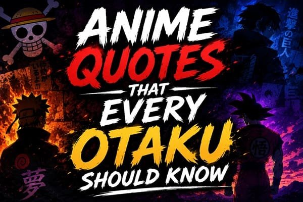 Anime Quotes That Every Otaku