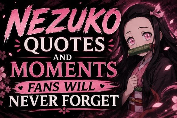 Nezuko Quotes