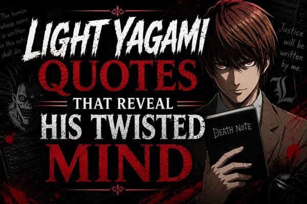 Light Yagami Quotes