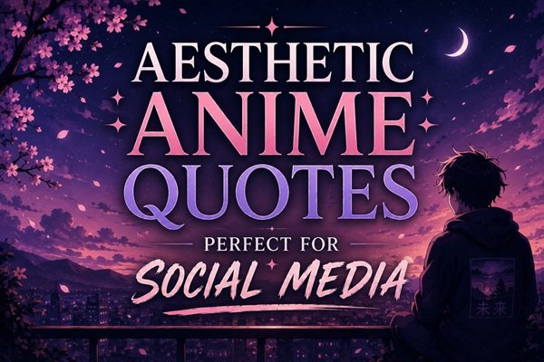 Aesthetic Anime Quotes