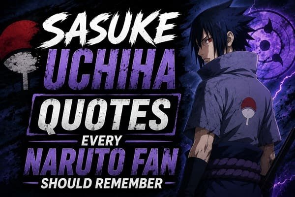 Sasuke Uchiha Quotes Every Naruto Fan Should Remember