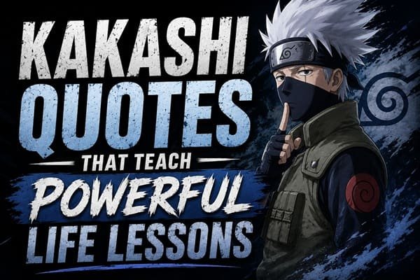 Kakashi Quotes