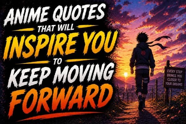 Anime Quotes That Will Inspire You