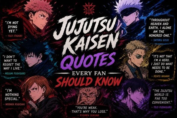 Jujutsu Kaisen Quotes
