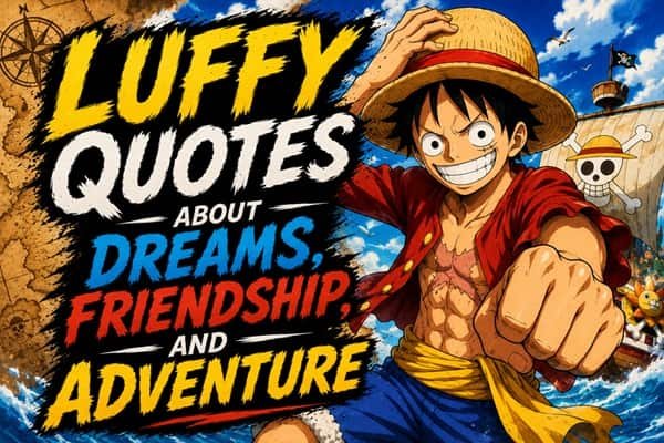 Luffy Quotes About Dreams