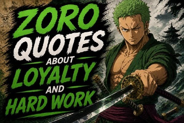 Zoro Quotes About Loyalty