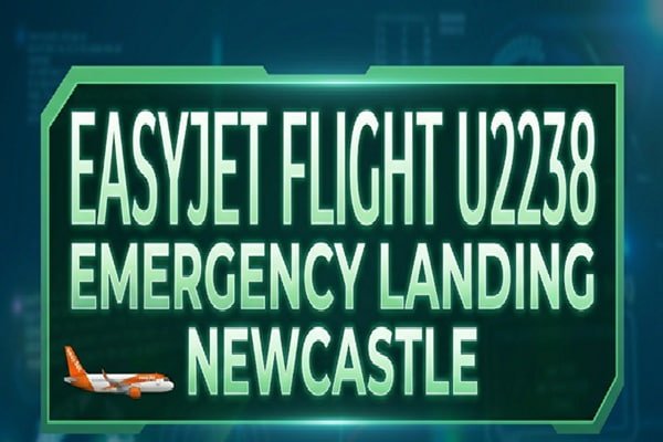 easyjet flight u2238 emergency landing newcastle