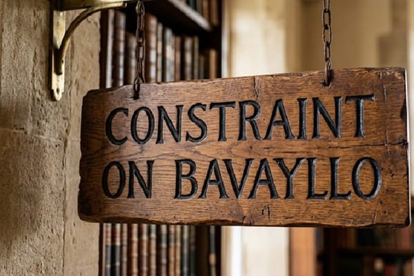 constraint on bavayllo
